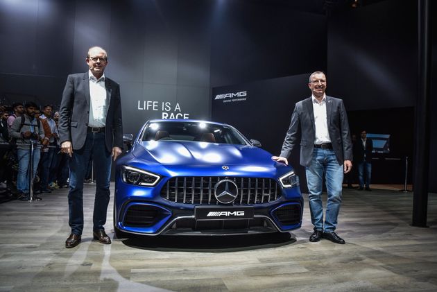 Mercedes Benz launched New Cars at Auto Expo.
