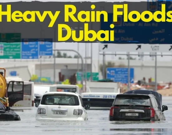 Heavy rain Floods in Dubai