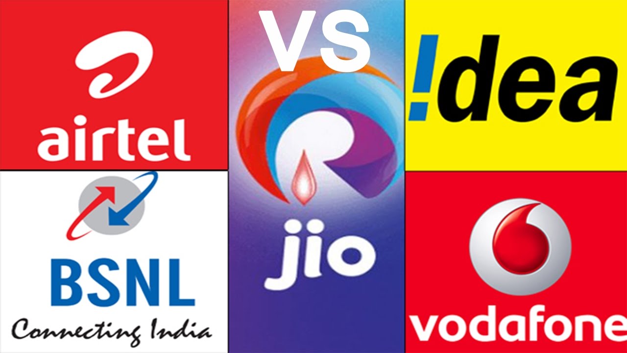 Plans of Airtel, Vodafone, Idea, Reliance Jio, and BSNL
