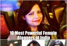 10 most powerful female bloggers of India