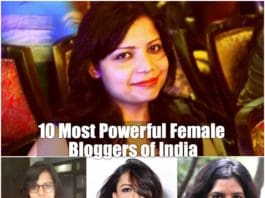 10 most powerful female bloggers of India