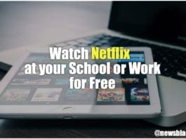 Netflix unblocked at school