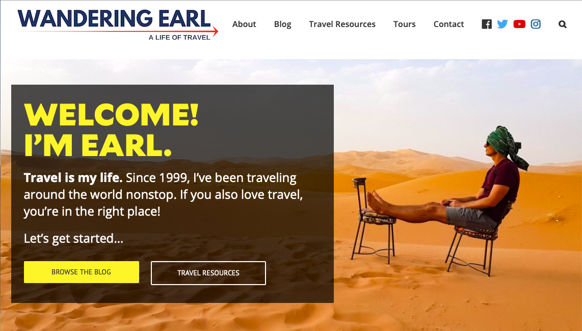 Earl of WanderingEarl.com