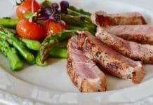 Keto Diet Meal Plan: Healthy meat and vegetables