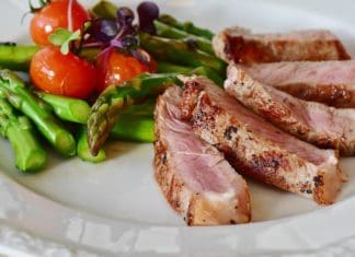 Keto Diet Meal Plan: Healthy meat and vegetables