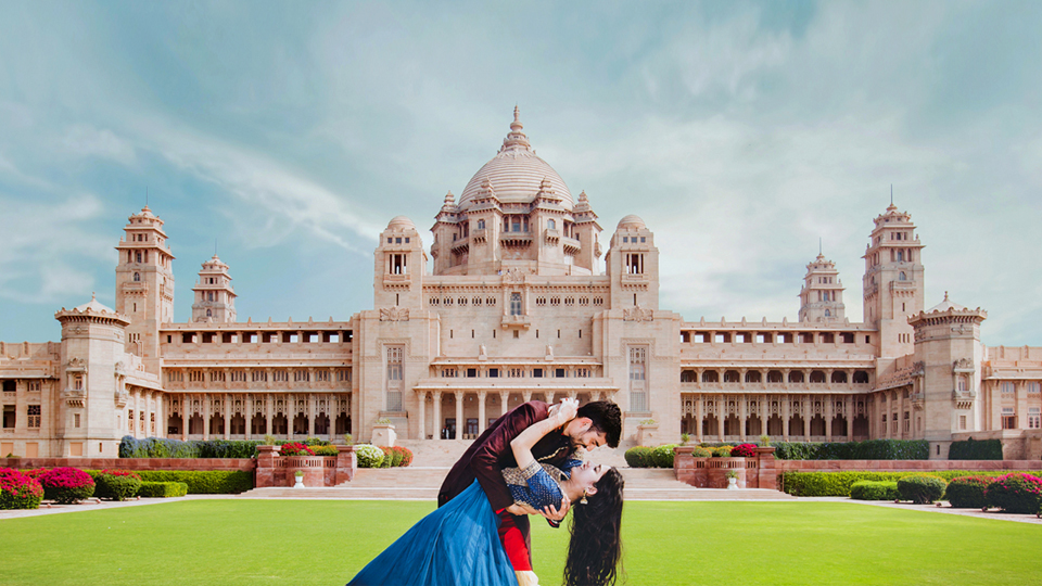 Pre-wedding shoots at TAJ UMAID BHAVAN PALACE