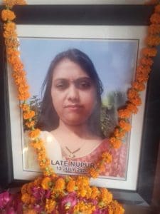 Late Nupur wife of Ashok Kumar Gautam