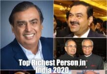 top richest person in India