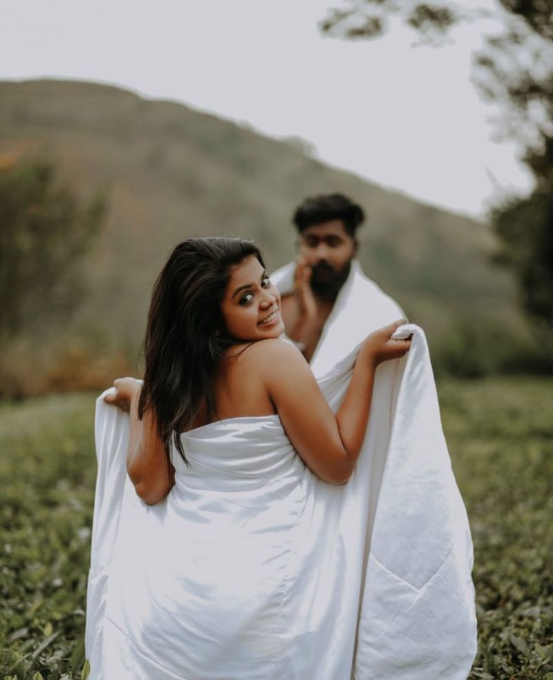 Lekshmi and Hrushi post-wedding intimate photoshoot