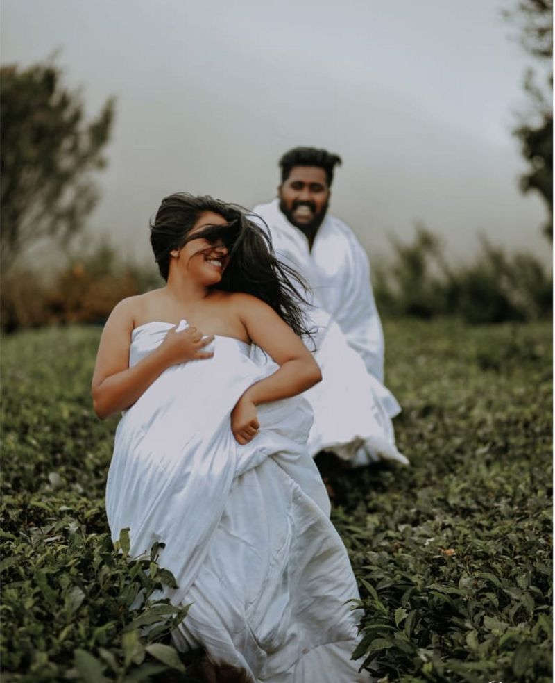 Lekshmi and Hrushi post-wedding intimate photoshoot