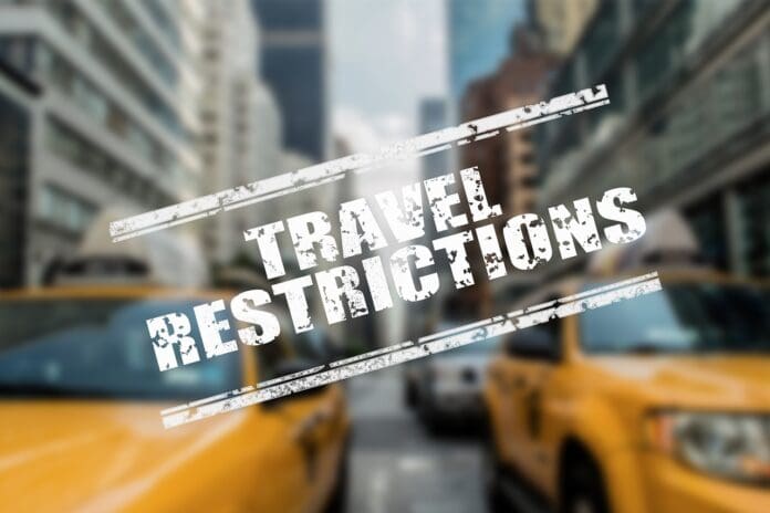 Travel restrictions – Show coronavirus negative report
