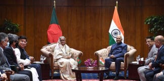 President of India recent meet with Bangladesh Prime Minister Sheikh Hasina