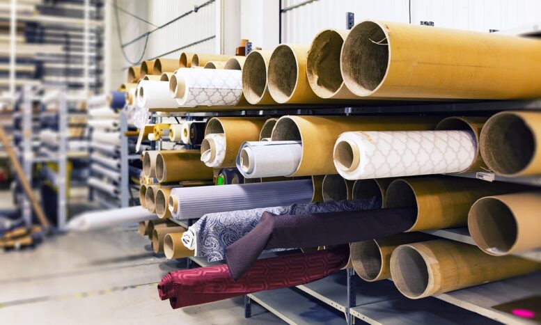 textile manufacturing process in India