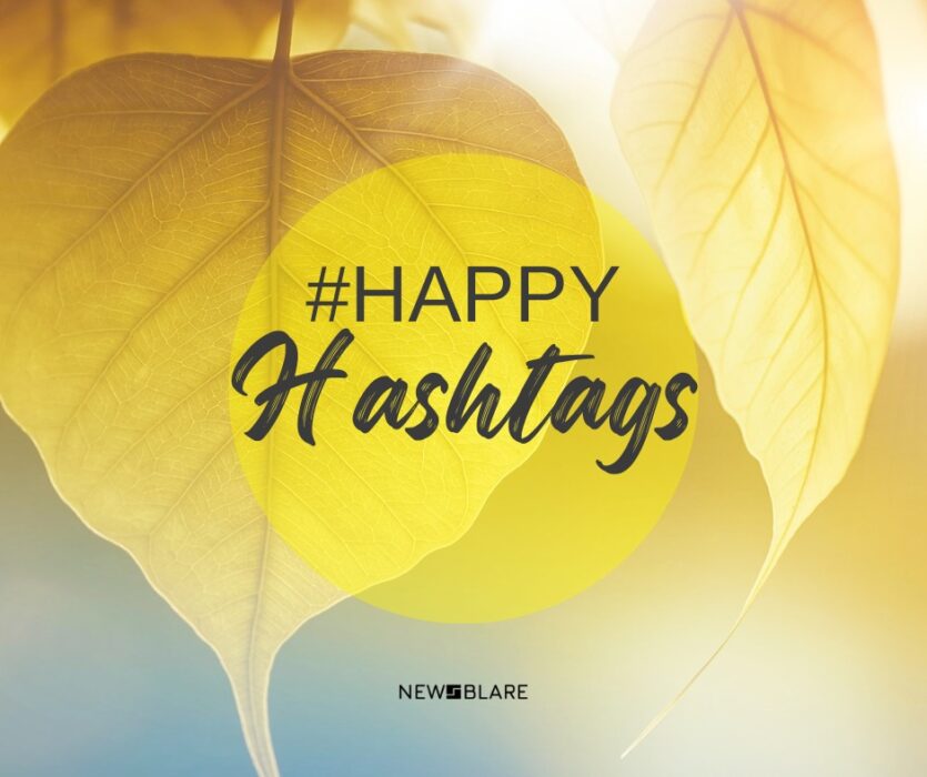 18. Happy Hashtags for Instagram
