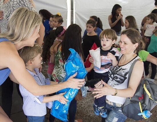 Give to charity