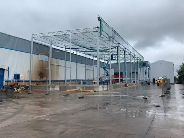 Temporary building structure