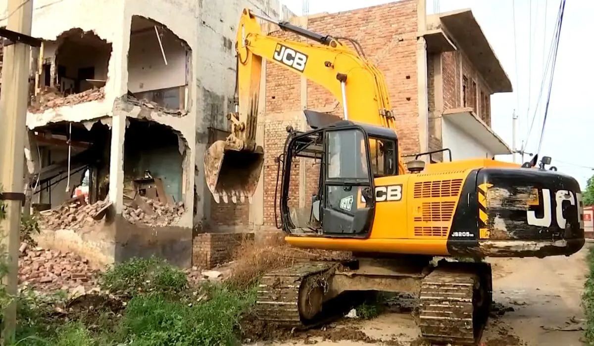 Haryana Nuh violence demolition drive stays