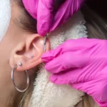 double helix piercing