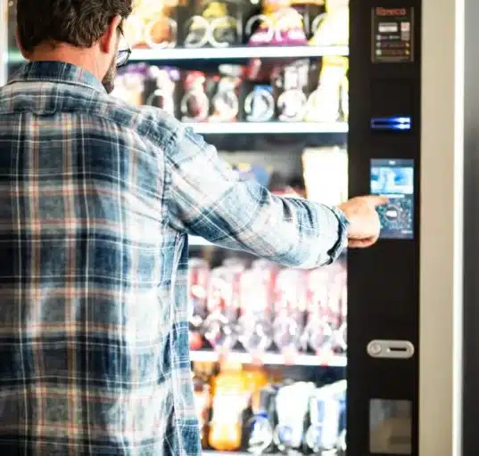 Facial recognition vending machines