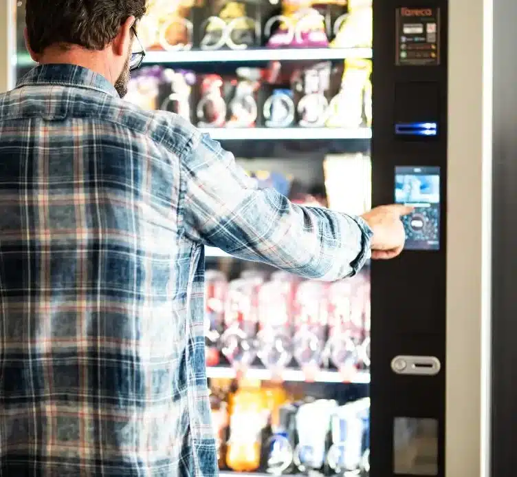 Facial recognition vending machines