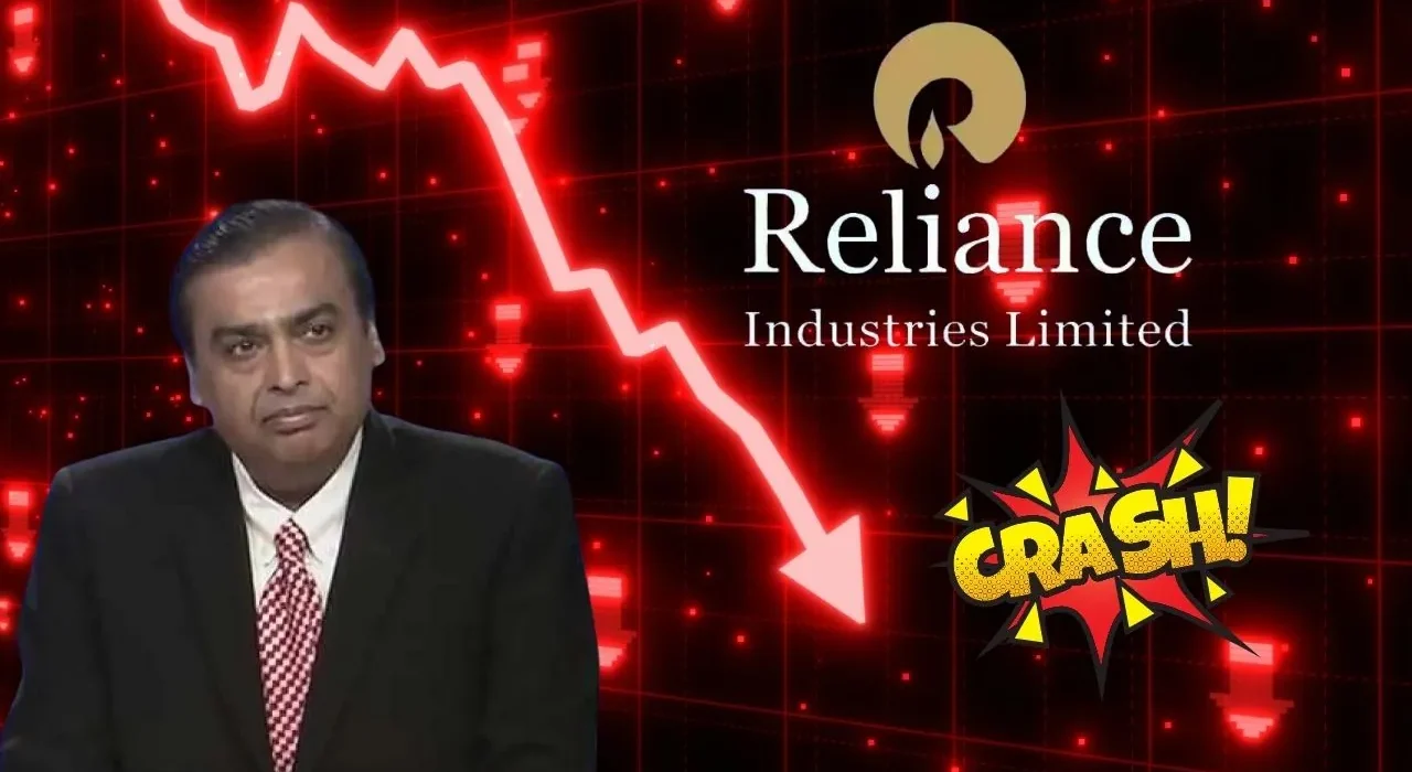 Reliance loses 73470 crore in a single day
