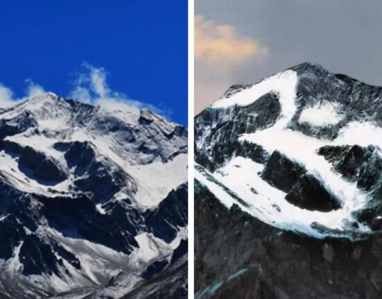 OM Disappeared From The Chota Kailash Mountain