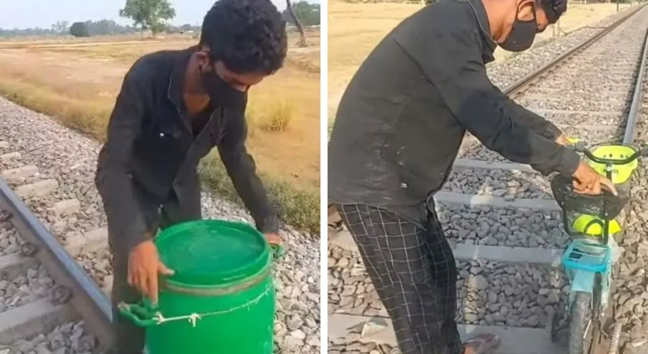 YouTuber Gulzar Sheikh Arrested for Vandalizing Railway Tracks Inorder To Make His Youtube Videos