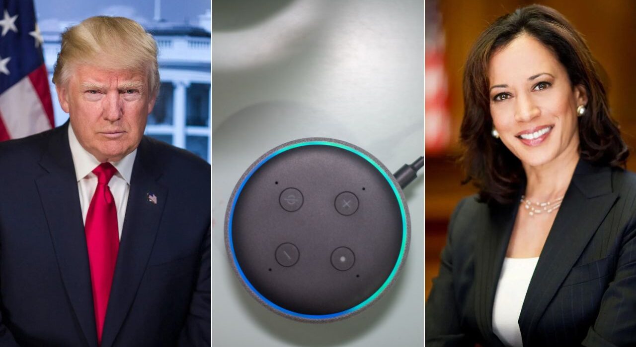 Alexa's favourite politician: AI assistant makes a biased choice between Kamala Harris and Donald Trump