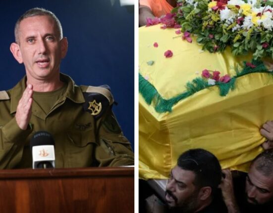 Chief of Staff of Israel says Hezbollah will now be afraid of going to toilet & even eating food