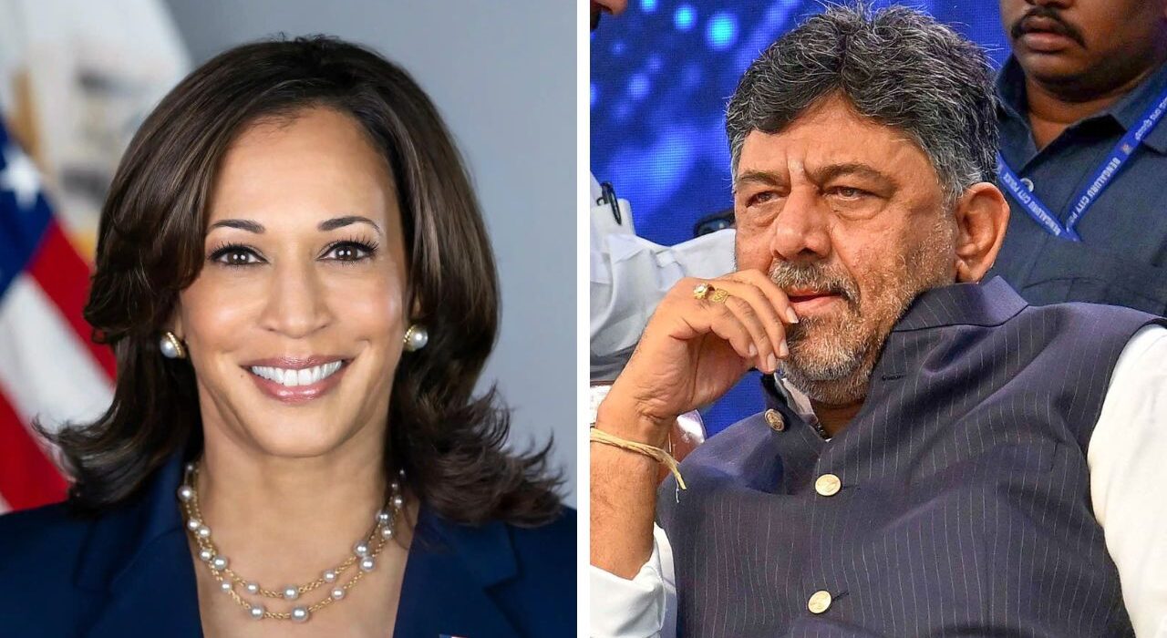 Meeting of DK Shivakumar with Kamala Harris and Barack Obama: Truth or fake?