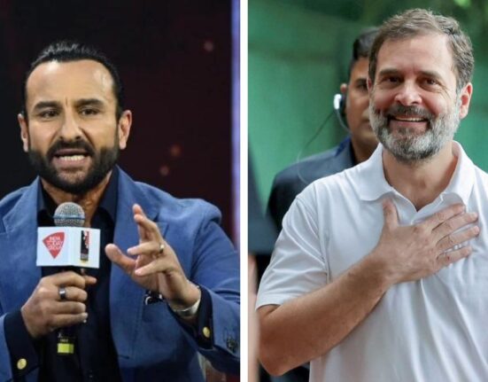 Saif Ali Khan praises Rahul Gandhi during film Devara's promotion