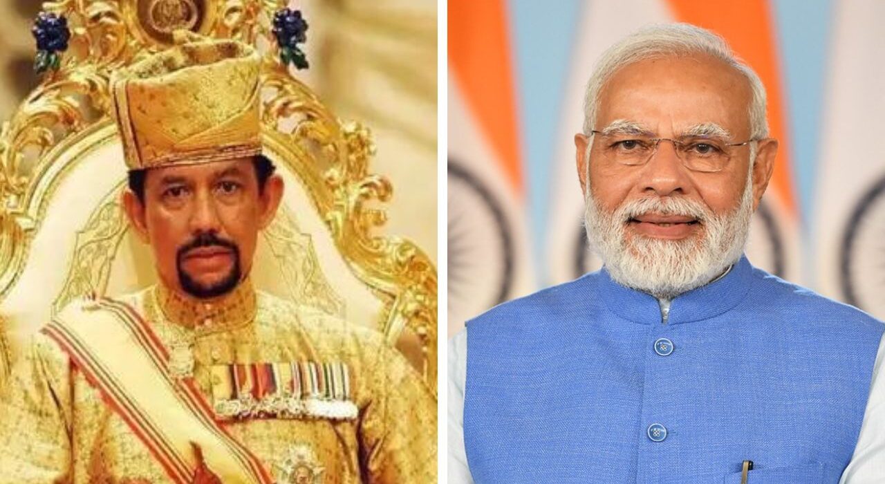 The Owner Of 7000 Cars Sultan Of Brunei Welcomes PM Modi