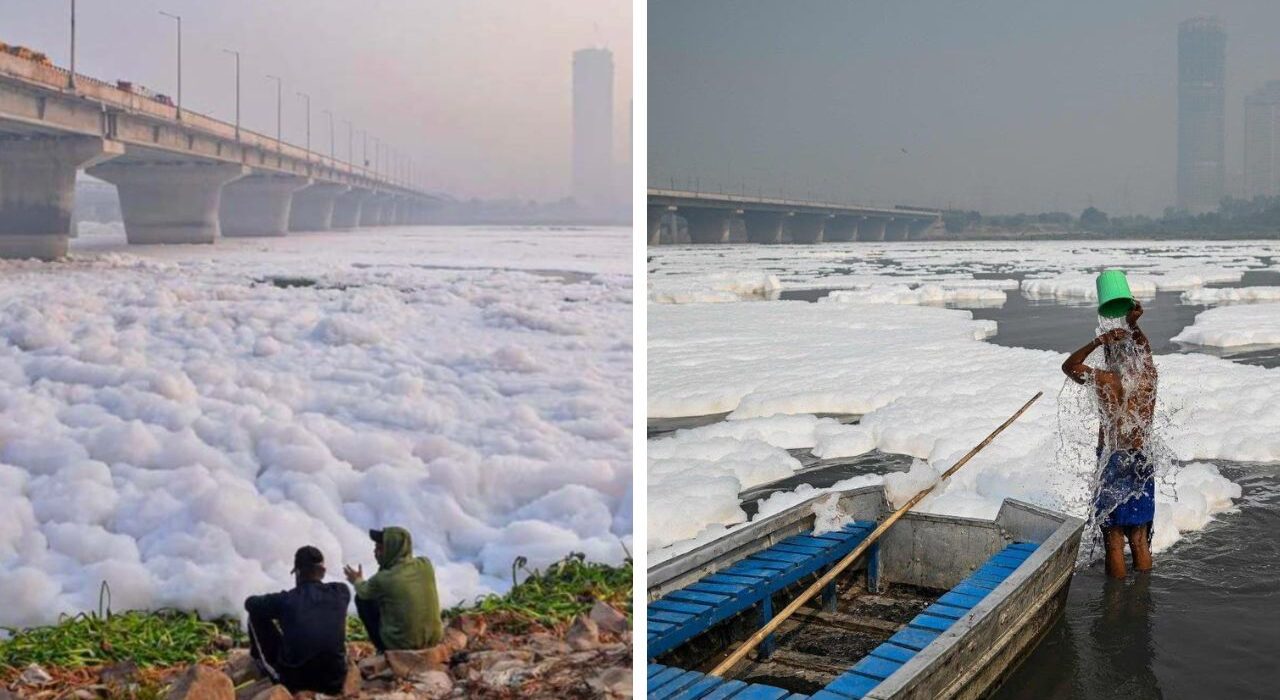 Condition of the Yamuna River in Delhi remains questionable despite Kejriwal government's decade-old cleaning promises