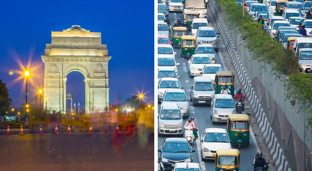 Delhi to Impose Congestion Tax on Vehicles Entering the City During Peak Hours