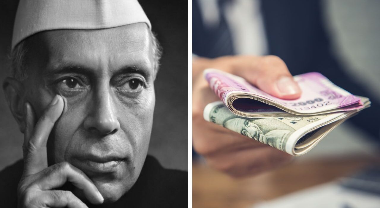 Did you know India's per capita income under Nehru Gandhi rule fell by almost 90%