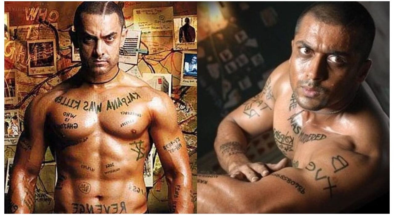 Suriya and Amir Khan in Ghajini 2 are all set to rock the stage in two languages