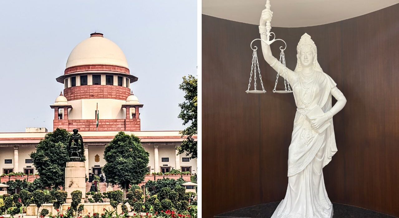 "Law is no longer blind": Supreme Court removes the blindfold from the eyes of "Goddess of Justice"