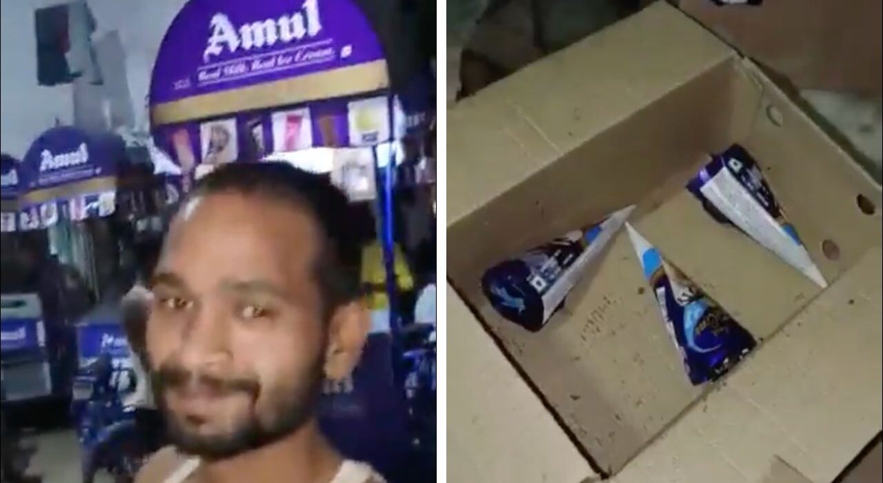 Watch video: How Indians are fooled with expired Amul Ice Cream?