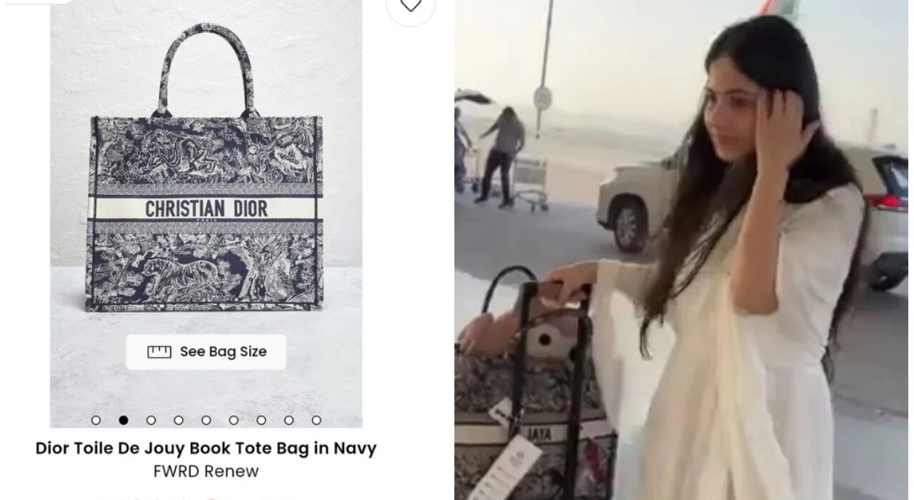 Jaya Kishori's Dior bag sparks backlash for contradiction to her 'non-materialistic life' message to people