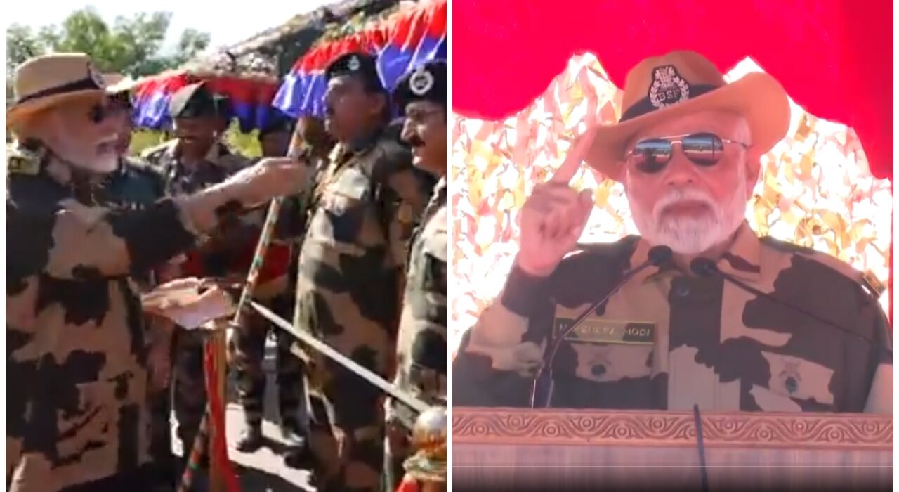 Watch: PM Modi celebrates Diwali with security personnel in Kutch