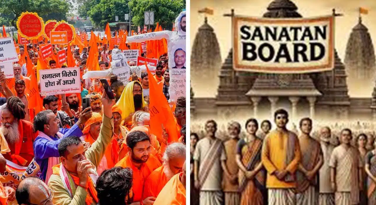 Sanatan Board rally sparks in Delhi, Hindus demand separate Sanatan Board in India