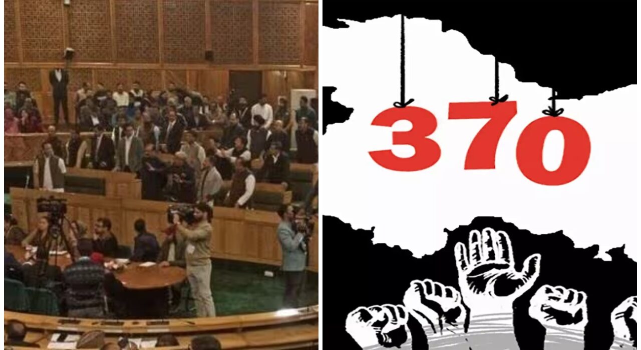 J&K Assembly Resolution Against Scrapping Article 370 Faces Strong Resistance from BJP