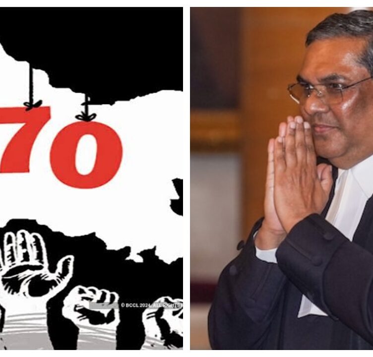 Justice Sanjiv Khanna sworn in as 51st CJI, tenure begins with cases on Article 370 and marital rape