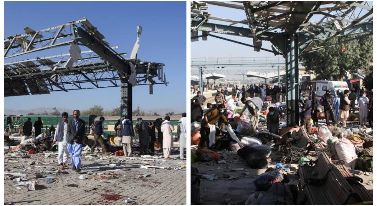 blast at Quetta Railway station