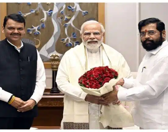 Eknath Shinde Credits PM Modi on Becoming Deputy Chief Minister of Maharashtra