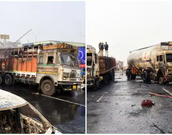 Jaipur Highway Blast: Driver of Gas Tanker Survived