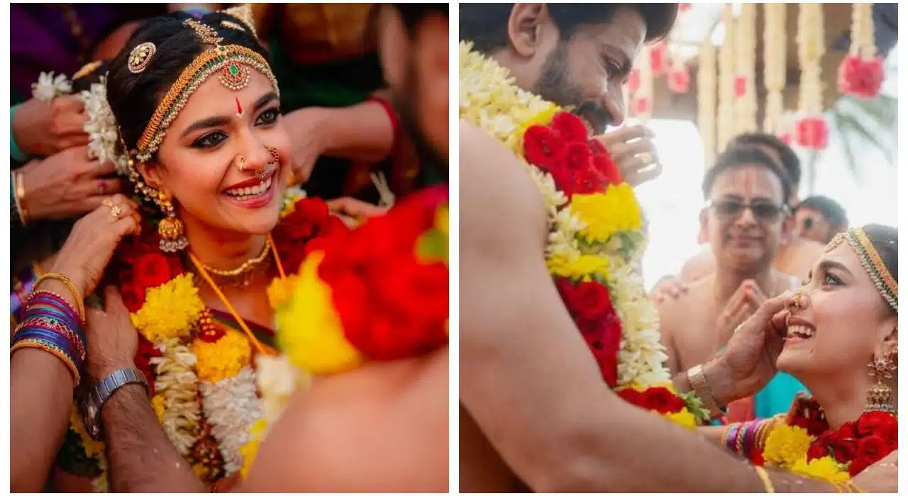 Keerthy Suresh and Antony Thattil ties knot, photos leaked