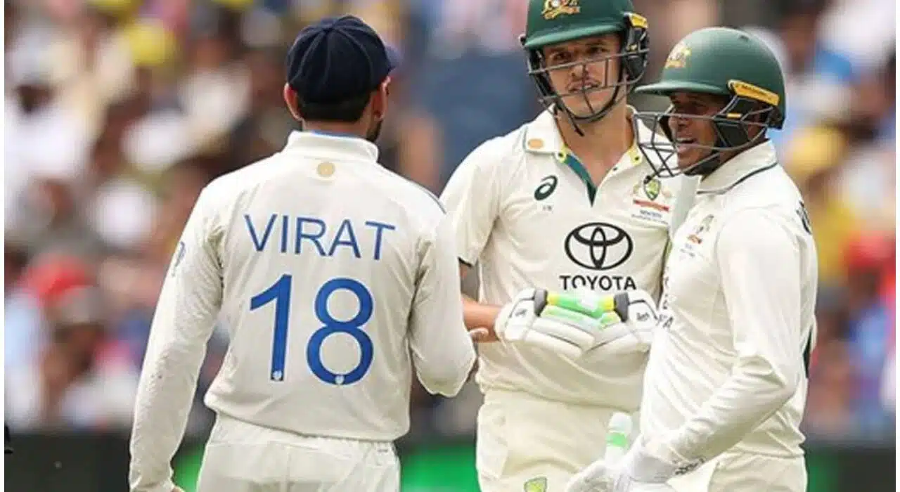 Virat Kohli fined match fee after heated banter with Australian debutant Sam Konstas