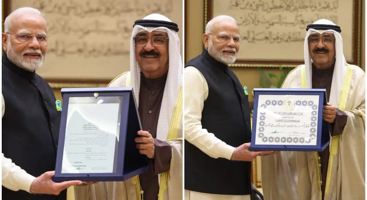 Order of Mubarak Al Kabeer: Prime Minister Narendra Modi honoured with Kuwait's highest civilian award