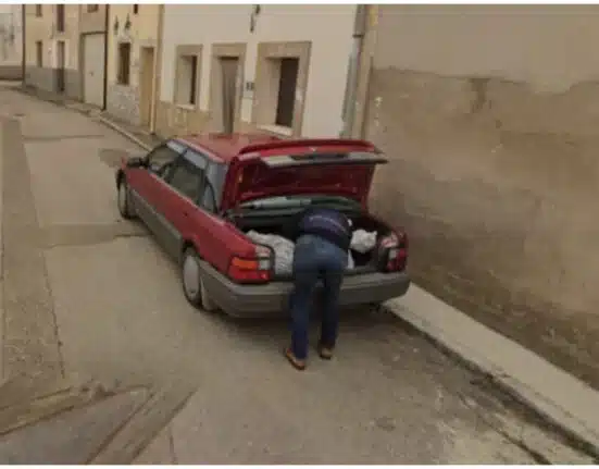 Google Street View of a man shows murder case in northern Spain